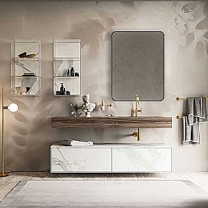 Зеркало Vincea 60 VLM-3VC600B черное в ванную от интернет-магазине сантехники Sanbest