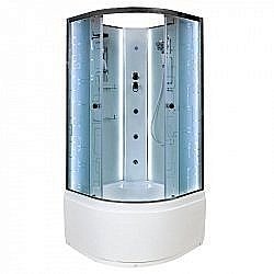 Душевая кабина DTO ЕМ4590 N LED с гидромассажем 90х90 купить в интернет-магазине Sanbest
