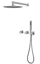 Душевая система Vincea Aura VSFW-6AU1CH хром купить в интернет-магазине сантехники Sanbest