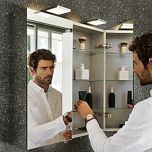 Зеркальный шкаф Keuco Royal 15 14403 171301 купить в интернет-магазине сантехники Sanbest