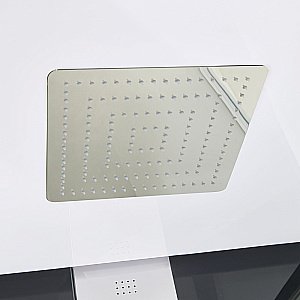 Душевая кабина Orans Diamond 89101BLH 100х100 профиль черный купить в интернет-магазине Sanbest