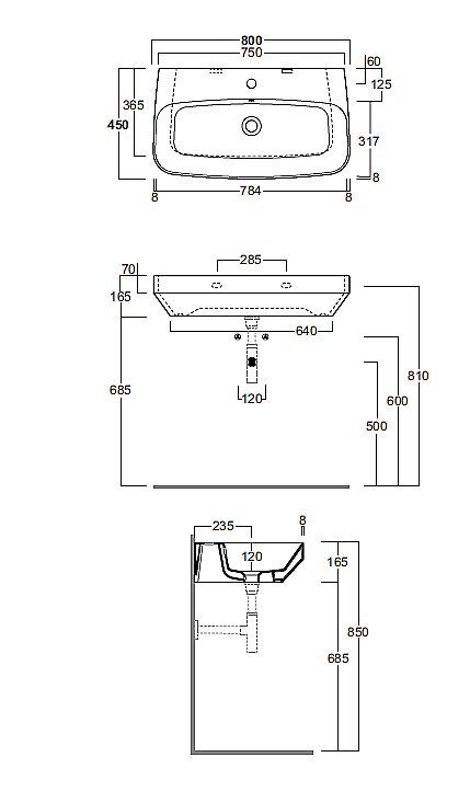 Раковина Simas Baden Baden BB12bi*1 купить в интернет-магазине Sanbest