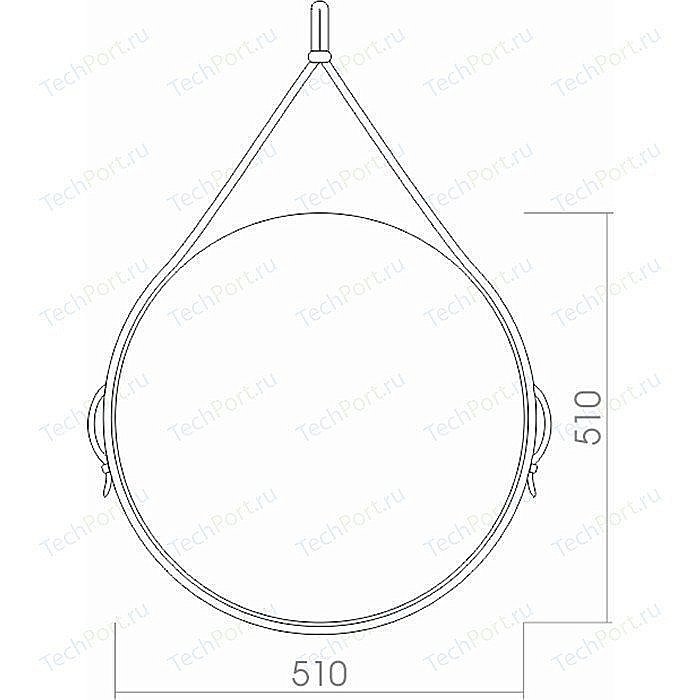 Зеркало Mixline Капитан 539789 51 в ванную от интернет-магазине сантехники Sanbest
