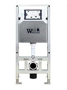 Унитаз подвесной WeltWasser AMBERG 506 ST + HEIMBACH 043 MT-BL + AMBERG RD-CR черный матовый, безободковый, с крышкой микролифт, слив-торнадо, с инсталляцией и кнопкой хром глянцевый купить в интернет-магазине Sanbest