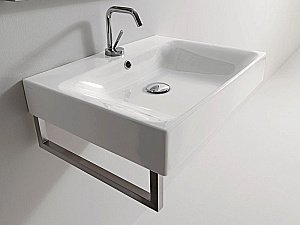 Раковина подвесная Kerasan Cento 50 353001*1 белая купить в интернет-магазине Sanbest