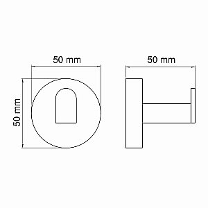 Крючок WasserKraft Asphe K-77700 K-77723 розовое золото купить в интернет-магазине сантехники Sanbest
