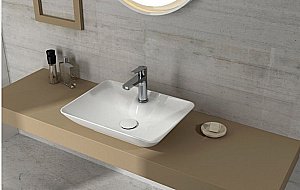 Раковина ISVEA SistemaY Clear 52 10SY50052SV белая купить в интернет-магазине Sanbest