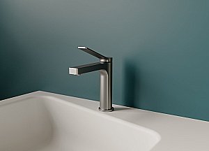 Смеситель для раковины Creavit Ritmo RT1500GR оружейная сталь купить в интернет-магазине сантехники Sanbest