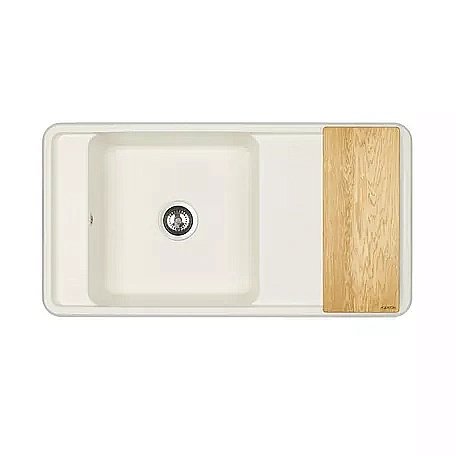 Мойка кухонная Акватон Беллис 97 жемчуг купить в интернет-магазине сантехники Sanbest