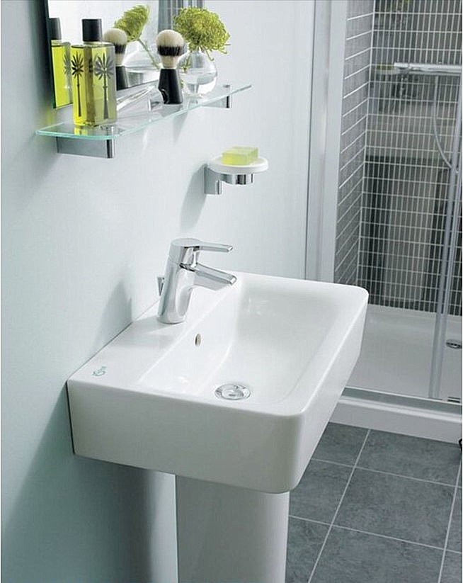 Раковина на пьедестале Ideal Standard Connect 60 E794501 белая купить в интернет-магазине Sanbest