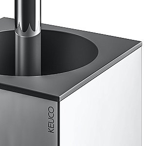 Ершик для туалета KEUCO EDITION 90 19069010100 хром/черный купить в интернет-магазине сантехники Sanbest