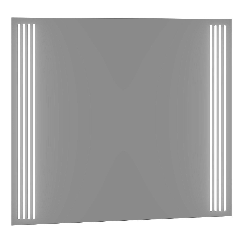 Зеркало Опадирис Оникс 100 00-00007511 белое вар 2 в ванную от интернет-магазине сантехники Sanbest