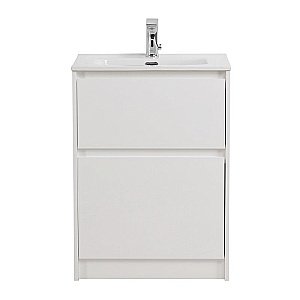 Тумба с раковиной BelBagno KRAFT 39 50 белая матовая для ванной в интернет-магазине Sanbest