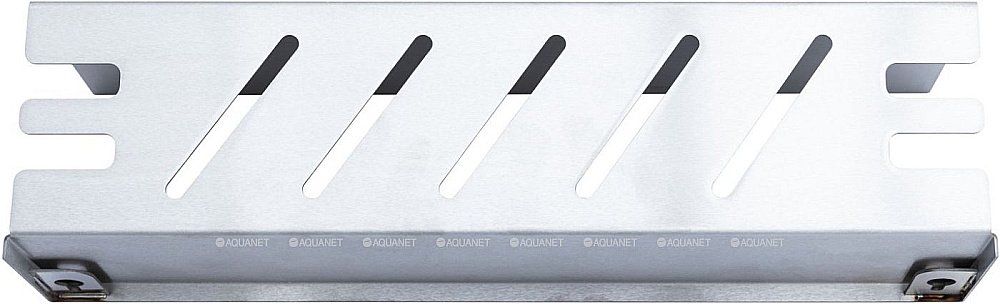 Полка Aquanet Магнум 40х120 334110 сталь брашированная купить в интернет-магазине сантехники Sanbest