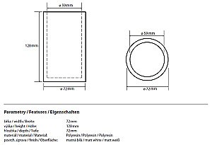 Стакан для зубных щеток Bemeta Gamma 145711324 белый купить в интернет-магазине сантехники Sanbest