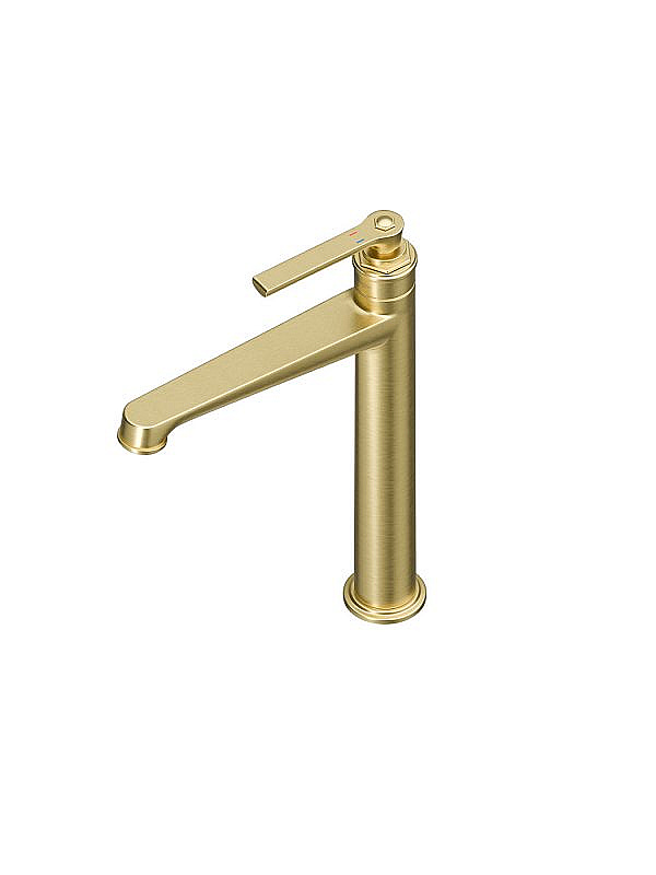 Смеситель для раковины Belbagno BOHEME BOHEME-LMC-BORO-W0 без донного клапана, брашированное золото купить в интернет-магазине сантехники Sanbest