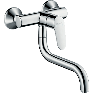 Смеситель для кухни Hansgrohe Focus M41 31825000 хром купить в интернет-магазине сантехники Sanbest