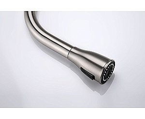 Смеситель для кухни Paulmark Lange La214212-BS брашированная сталь купить в интернет-магазине сантехники Sanbest