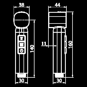 Гигиенический душ Elghansa BG-17-White белый купить в интернет-магазине сантехники Sanbest