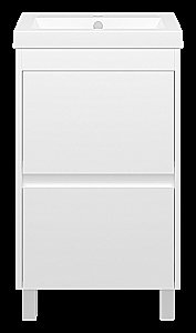 Тумба с раковиной Misty Алиса - 50 Э-Али01050-0112Я белая для ванной в интернет-магазине Sanbest