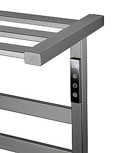 Полотенцесушитель электрический WONZON & WOGHAND FRANKFURT, Темный графит (WW-A1026-GM) купить в интернет-магазине сантехники Sanbest