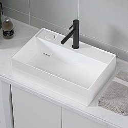Раковина CeramaLux 6253 белая купить в интернет-магазине Sanbest