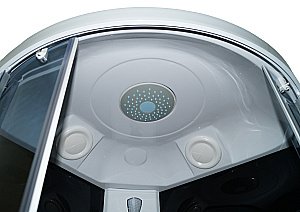 Душевая кабина Parly Classic EC821, тропический душ, ABS-поддон, тонированное закалённое стекло купить в интернет-магазине Sanbest