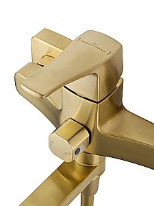 Смеситель для ванны WONZON & WOGHAND FLEX, Брашированное золото (WW-639906-BG) купить в интернет-магазине сантехники Sanbest