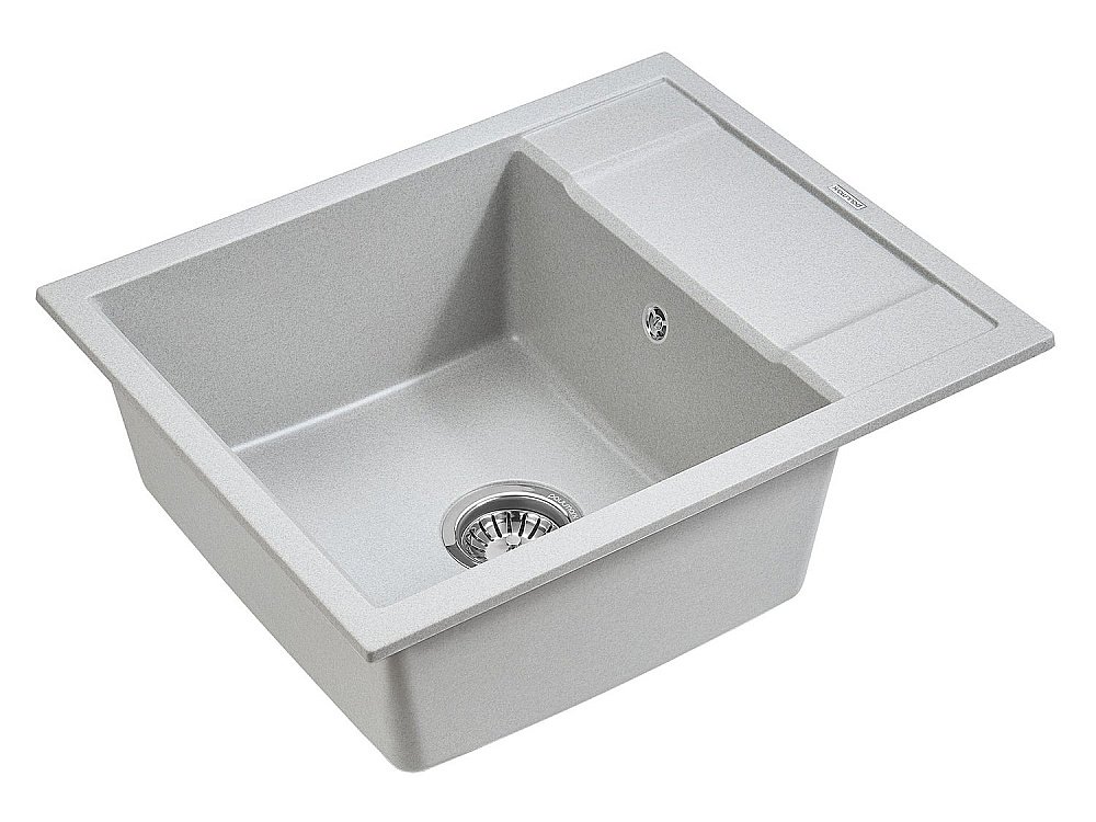 Мойка кухонная Paulmark Optimum PM216050-GR серый купить в интернет-магазине сантехники Sanbest