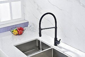 Смеситель для кухни Paulmark Halt Ha214021-AN антрацит купить в интернет-магазине сантехники Sanbest