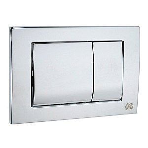 Кнопка для инсталляции Migliore METAL DUAL ML.PLC-27.051.CR хром купить в интернет-магазине сантехники Sanbest