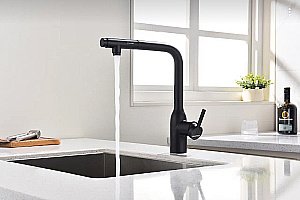 Смеситель для кухни Paulmark Viper Vi213105-AN антрацит купить в интернет-магазине сантехники Sanbest