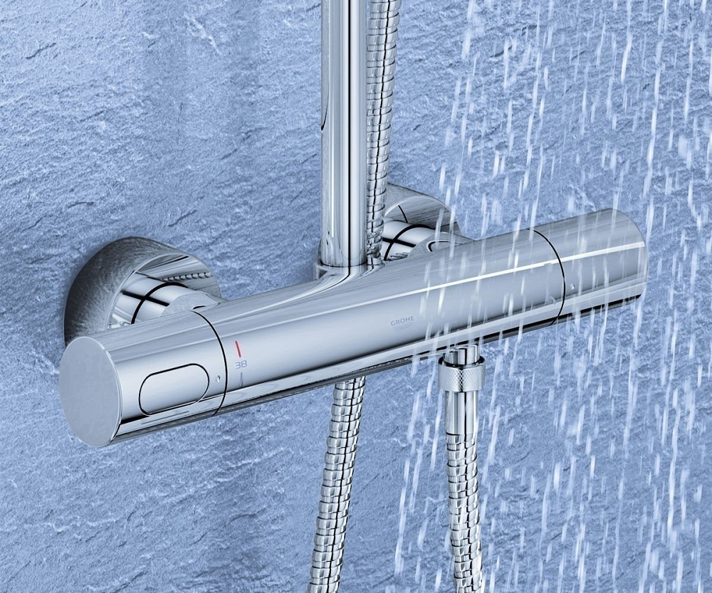 Душевая колонна Grohe Rainshower System 27967000 купить в интернет-магазине сантехники Sanbest