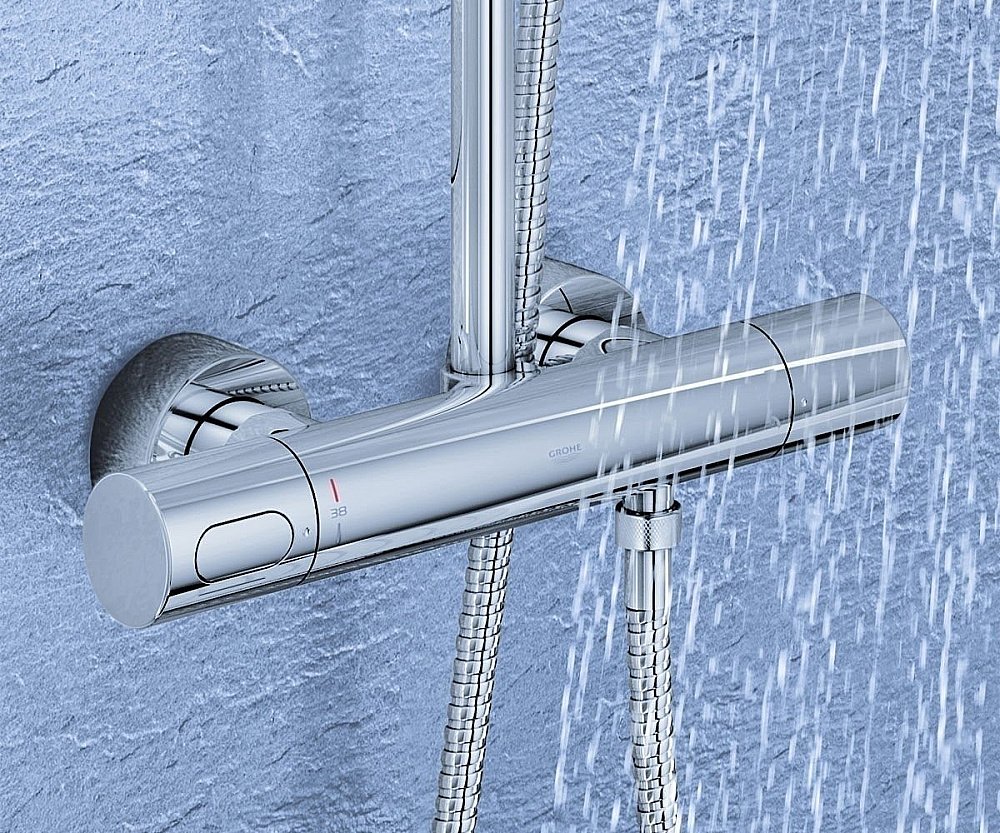 Душевая система Grohe Rainshower System 27967000 купить в интернет-магазине сантехники Sanbest