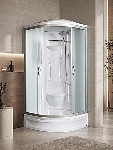 Душевая кабина RIVER REIN 90/24 90х90 купить в интернет-магазине Sanbest
