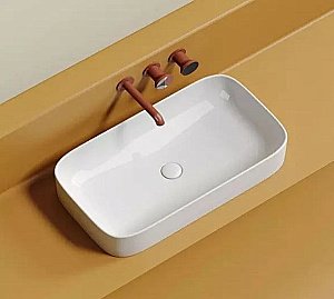 Раковина Ceramica Nova Element CN6054MW белая матовая купить в интернет-магазине Sanbest