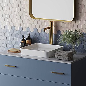 Смеситель для раковины PAINI Cox grip 7GPJ205OLL золото матовое купить в интернет-магазине сантехники Sanbest