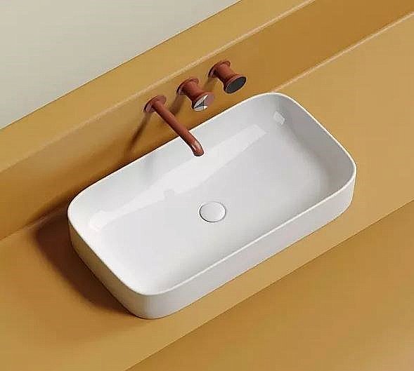 Раковина Ceramica Nova Element CN6054MW белая матовая купить в интернет-магазине Sanbest
