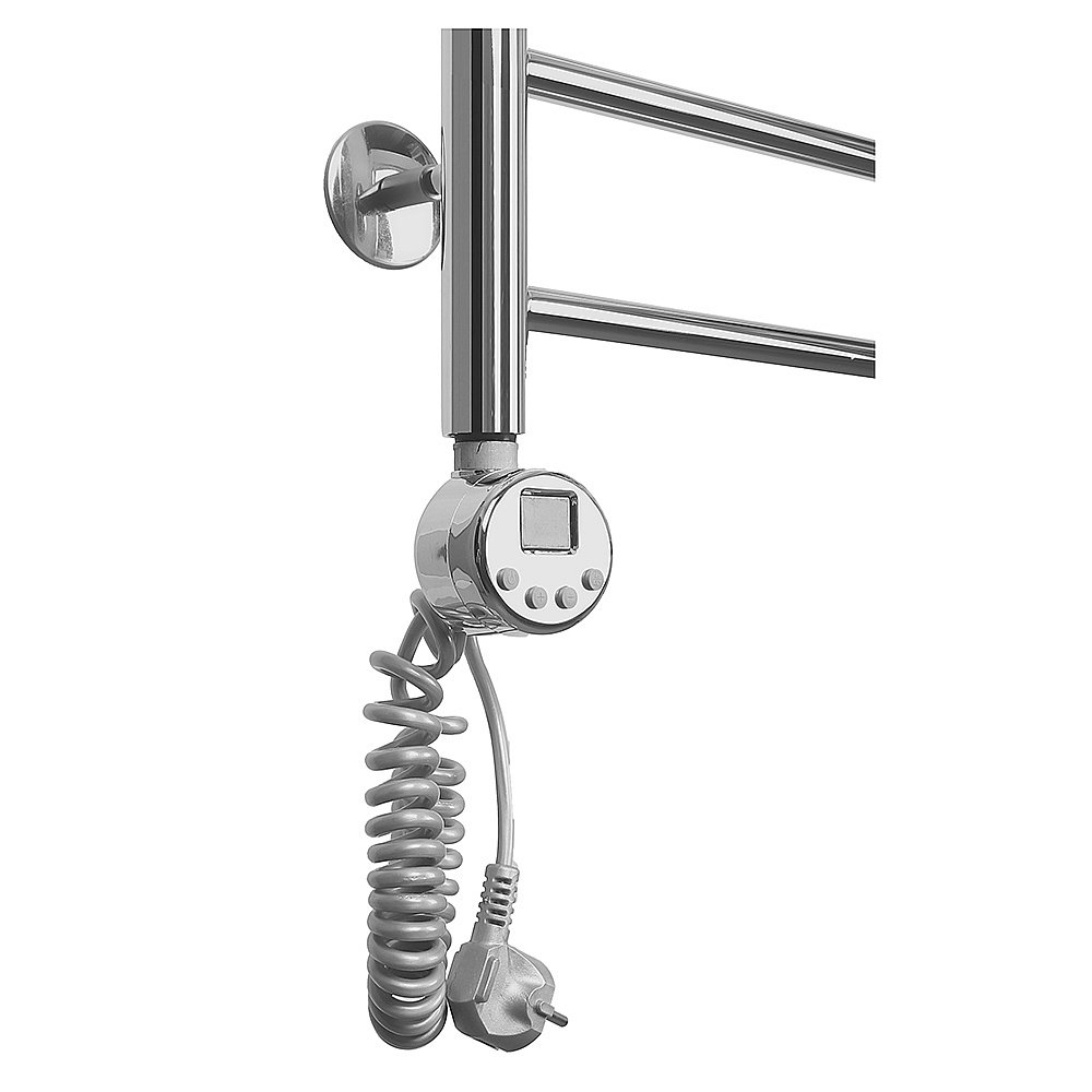 Полотенцесушитель электрический Domoterm Медея П8 500x800 E хром купить в интернет-магазине сантехники Sanbest