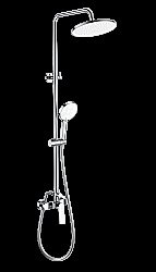 Душевая система WONZON & WOGHAND WW-B3200-CR хром купить в интернет-магазине сантехники Sanbest