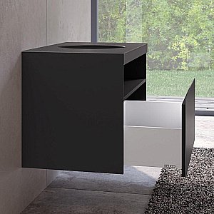 Тумба с раковиной KEUCO STAGELINE 32863970000 80 вулканит матовый для ванной в интернет-магазине Sanbest
