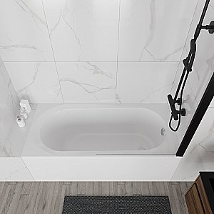 Ванна акриловая Vincea VBT-2B150-LG 150x70 белая с ножками купить в интернет-магазине Sanbest