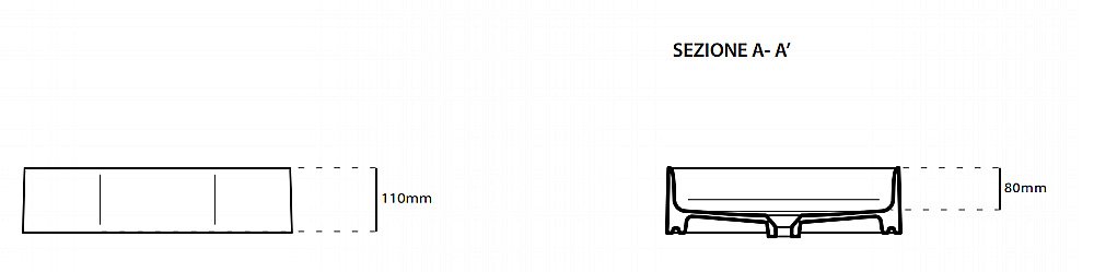 Раковина накладная Galassia SmartB 45 7406 белая купить в интернет-магазине Sanbest