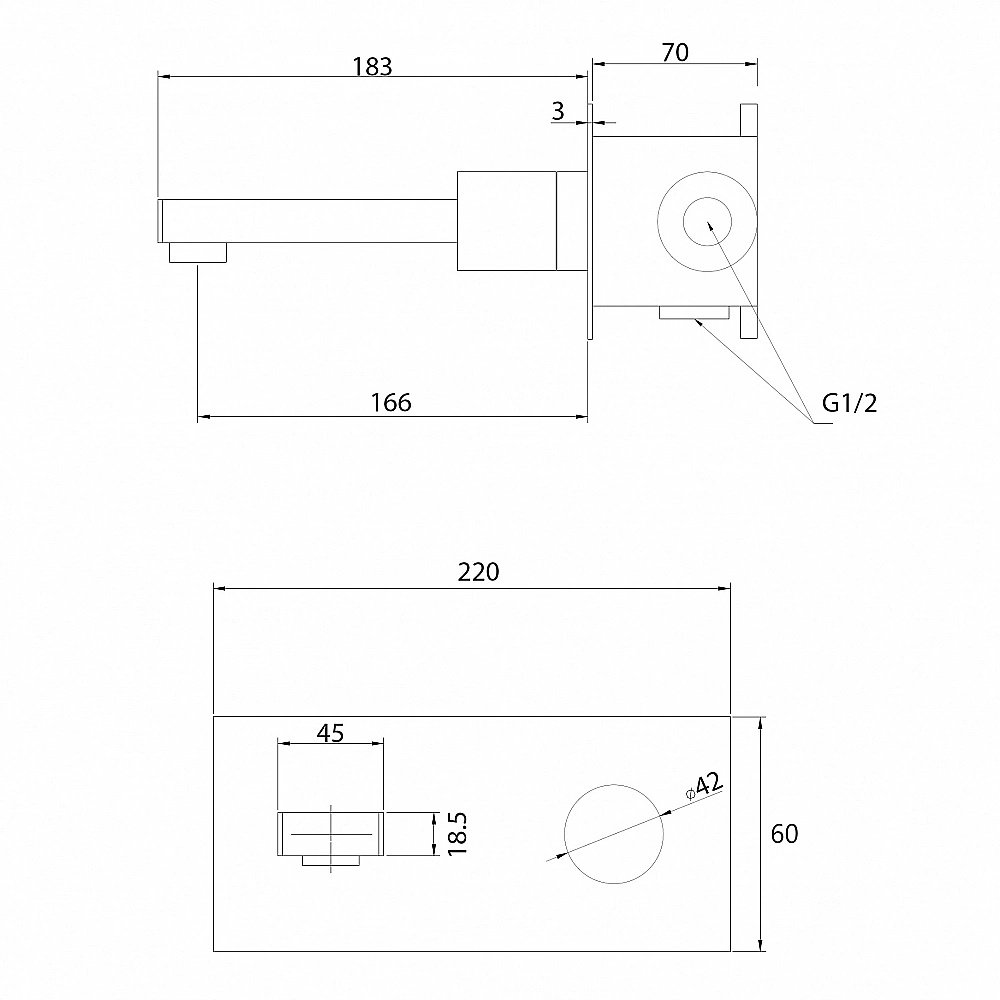 Смеситель для раковины ABBER Rund AF8712SP сатин купить в интернет-магазине сантехники Sanbest