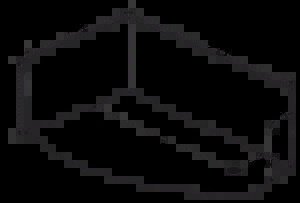 Ванна акриловая Bas КАМЕЯ-PRO 150x90 купить в интернет-магазине Sanbest