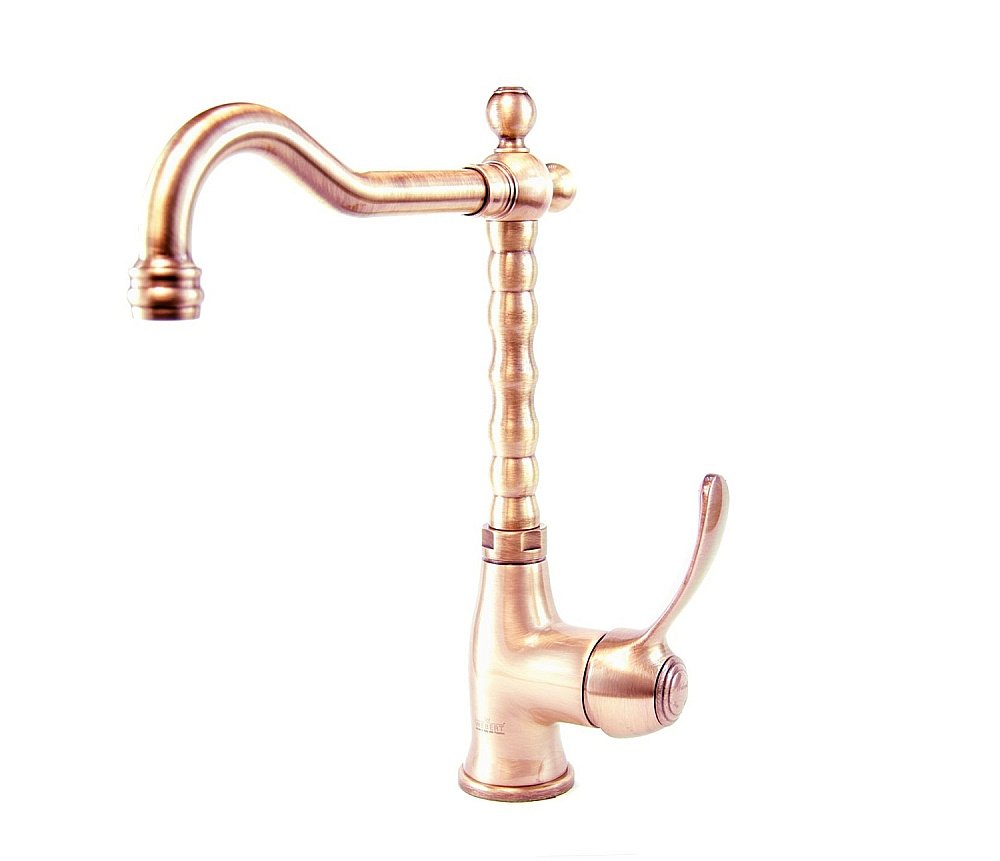Смеситель для раковины Webert Aurora AU831802060 медь купить в интернет-магазине сантехники Sanbest