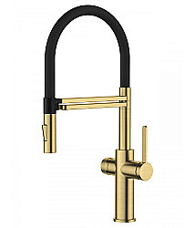 Смеситель для кухни  Agger Elegant A3252599 золото матовое купить в интернет-магазине сантехники Sanbest