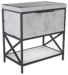 Тумба для раковины Mixline Бруклин 80 543950 бетон купить в интернет-магазине сантехники Sanbest