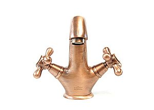 Смеситель для раковины Webert Armony AM700102060 медь купить в интернет-магазине сантехники Sanbest