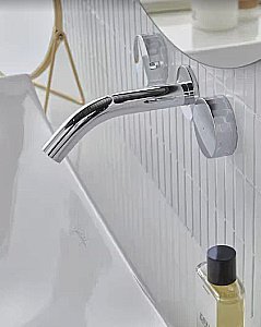 Cмеситель для раковины встраиваемый Jacob Delafon GRANDS BOULEVARDS двухвентильный, хром купить в интернет-магазине сантехники Sanbest